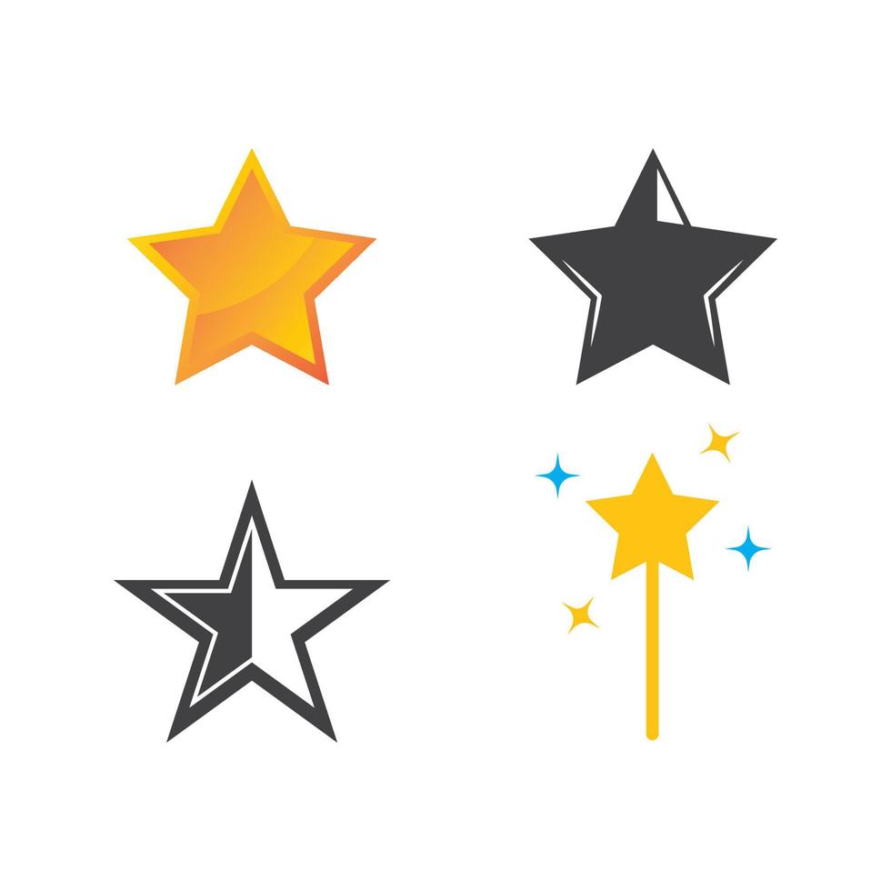 ster logo sjabloon vector pictogram illustratie