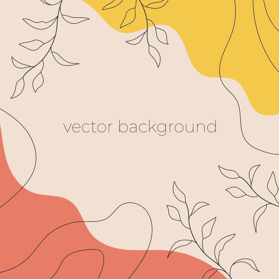 abstract floral achtergrond vector