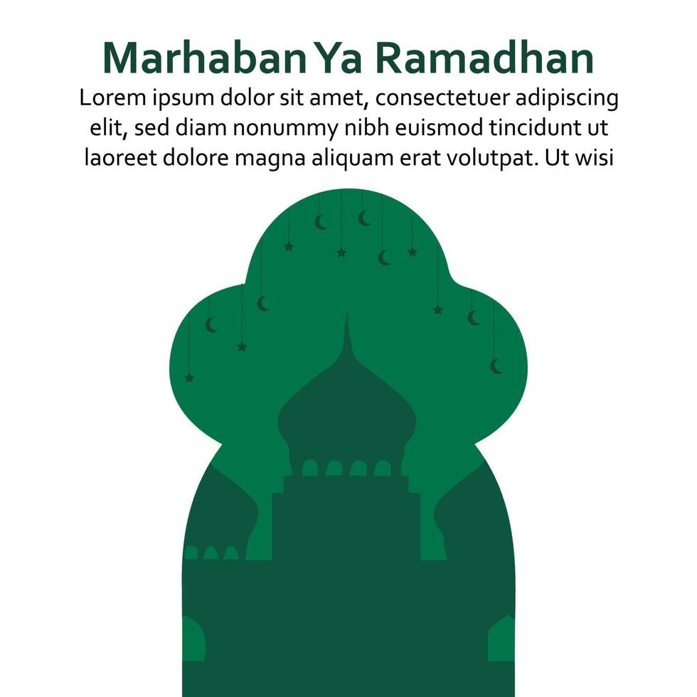 Ramadan sociaal media post ontwerp. een mooi zo sjabloon voor reclame Aan sociaal media. perfect voor sociaal media berichten, achtergrond, en web banier internet advertenties vector