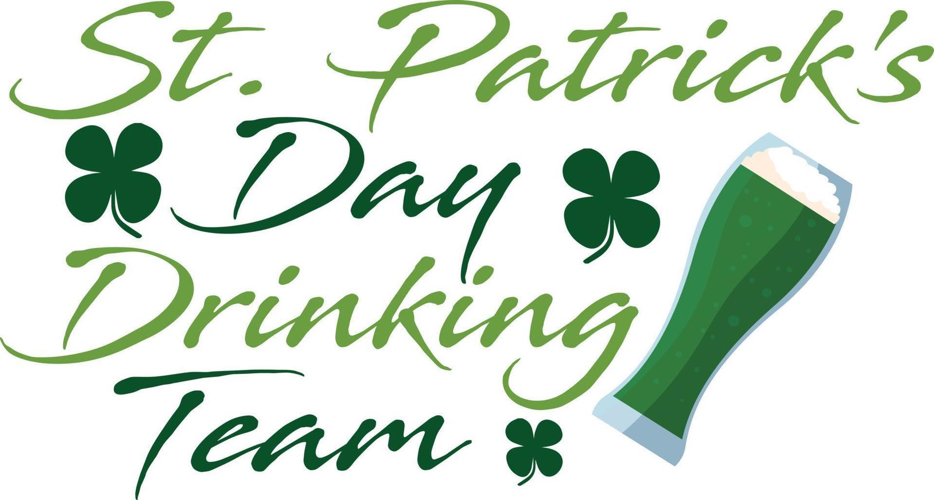 st Patrick dag t overhemd ontwerp,st. patricks dag SVG ,belettering st. Patrick dag, t-shirt ontwerp, vector