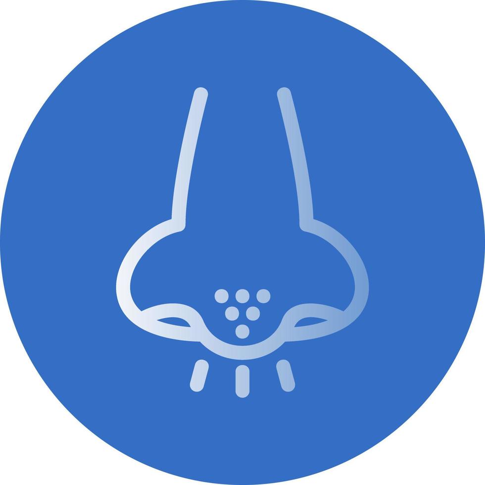 rhinologie vector icoon ontwerp
