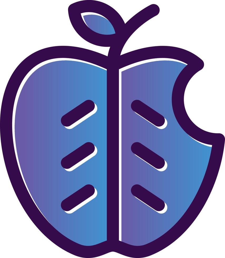 appel vector icoon ontwerp