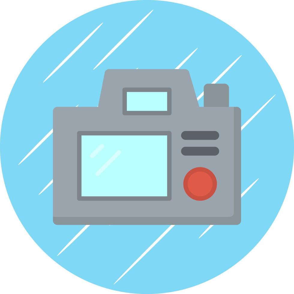terug camera vector icoon ontwerp