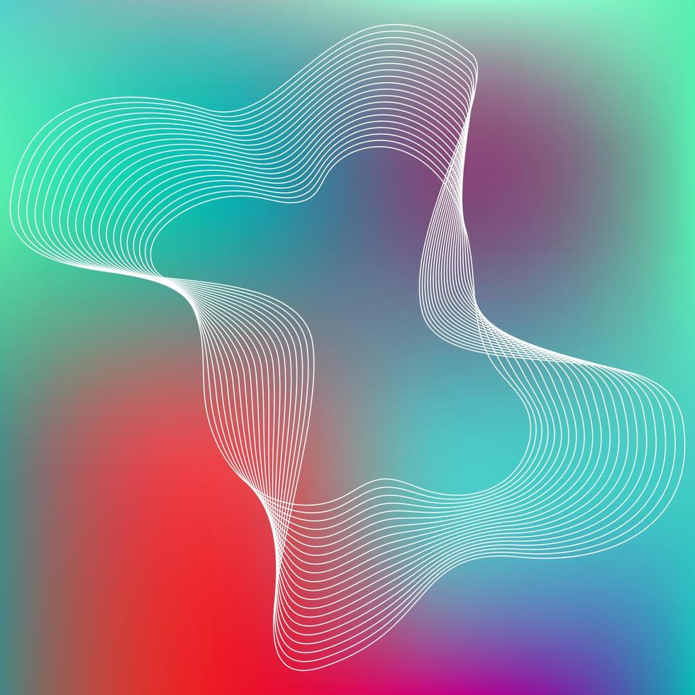 toekomst morphing lijnen set. abstract vector achtergronden reeks met guilloche.