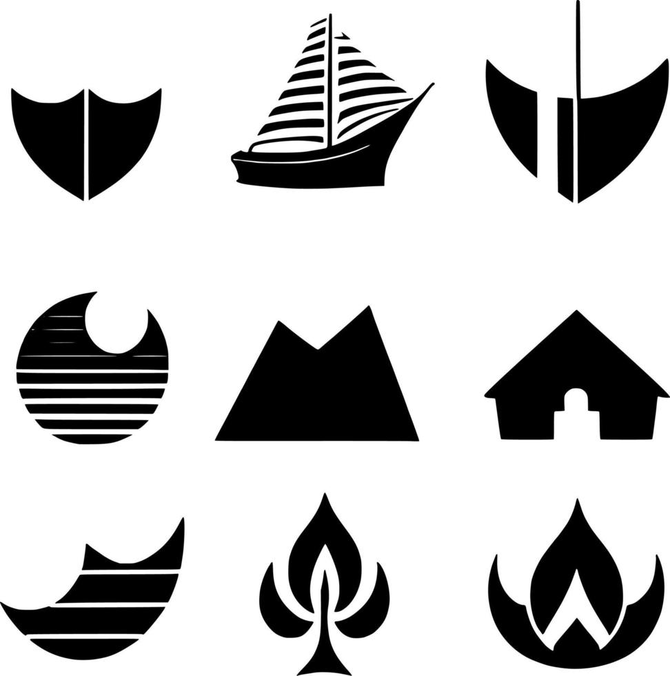 vector illustratie van icoon vorm