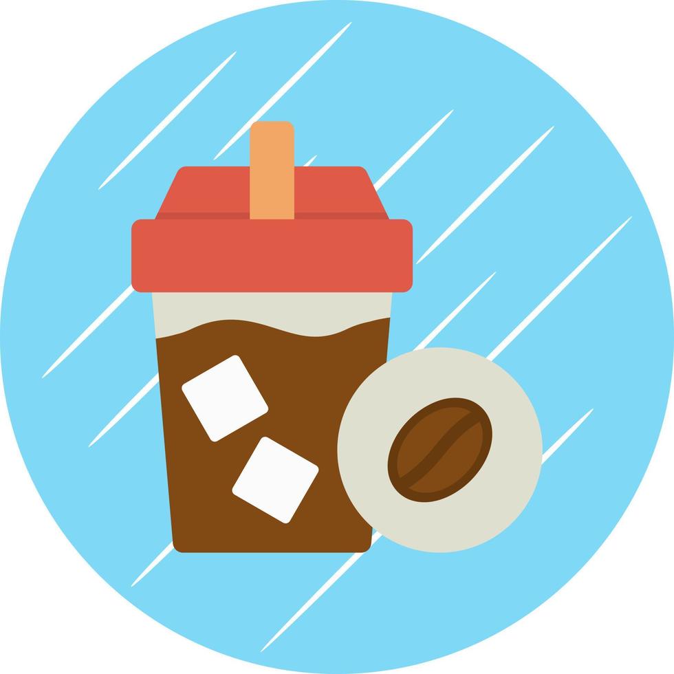 verkoudheid koffie vector icoon ontwerp