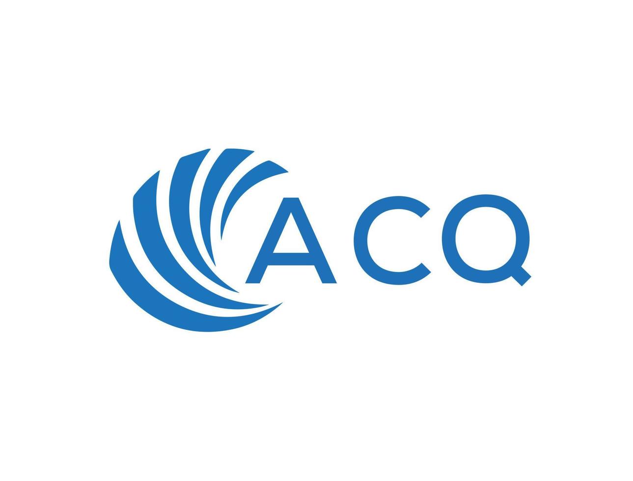 acq abstract bedrijf groei logo ontwerp Aan wit achtergrond. acq creatief initialen brief logo concept. vector