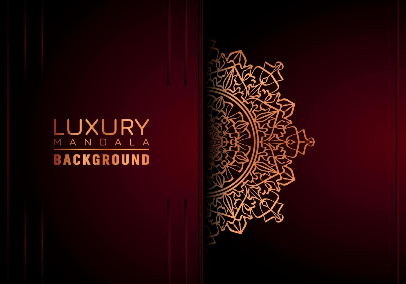 luxe sier- mandala achtergrond, arabesk stijl vector