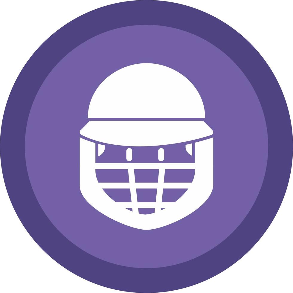 cricketspeler vector icoon ontwerp