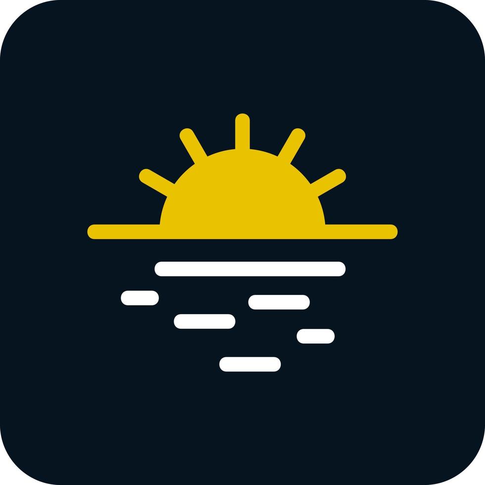 zonsopkomst landschap vector icoon ontwerp