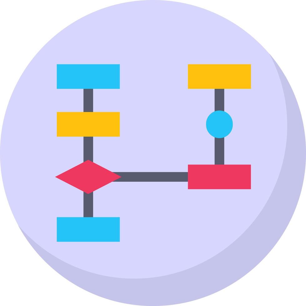 flowchart vector icoon ontwerp