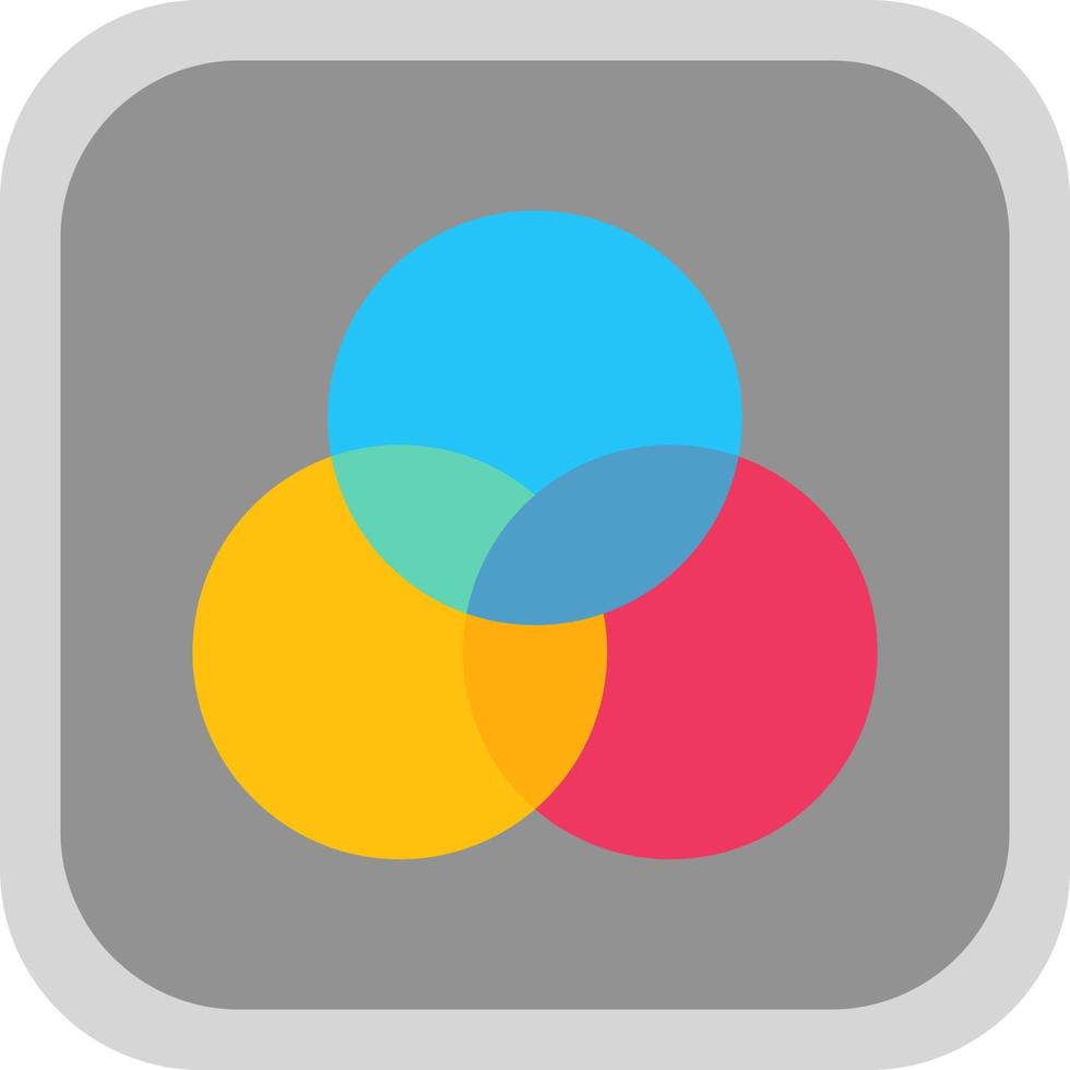 venn diagram vector icoon ontwerp