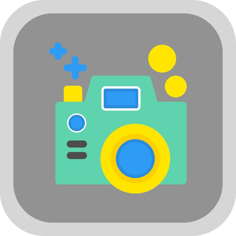 kleur camera vector icoon ontwerp