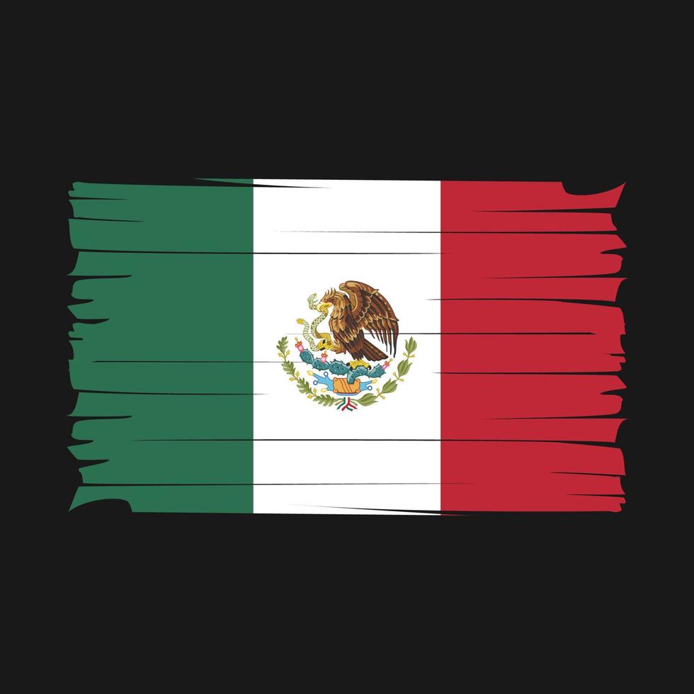 mexicaanse vlag vector