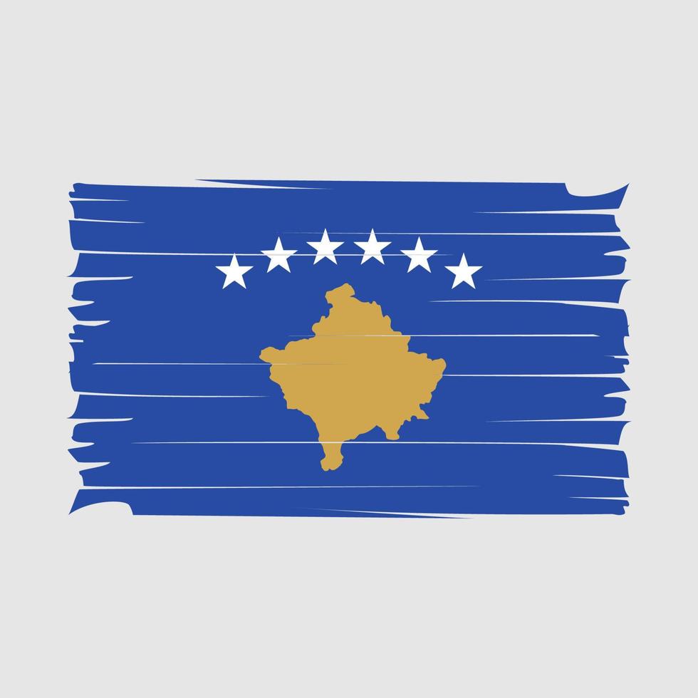 kosovo vlag vector