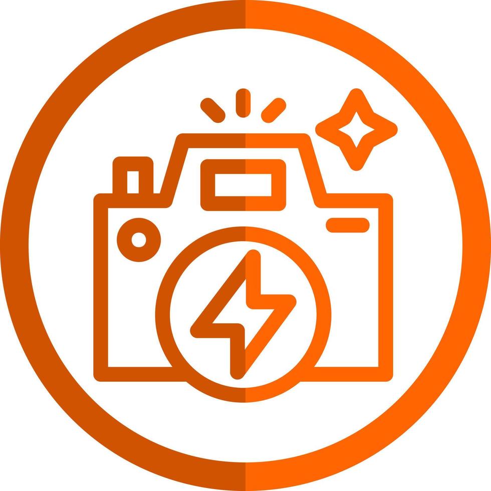 flash camera vector icoon ontwerp