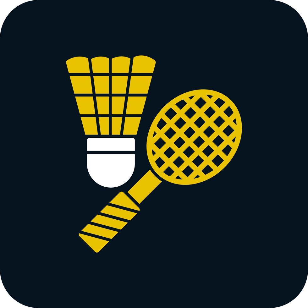 badminton vector icoon ontwerp