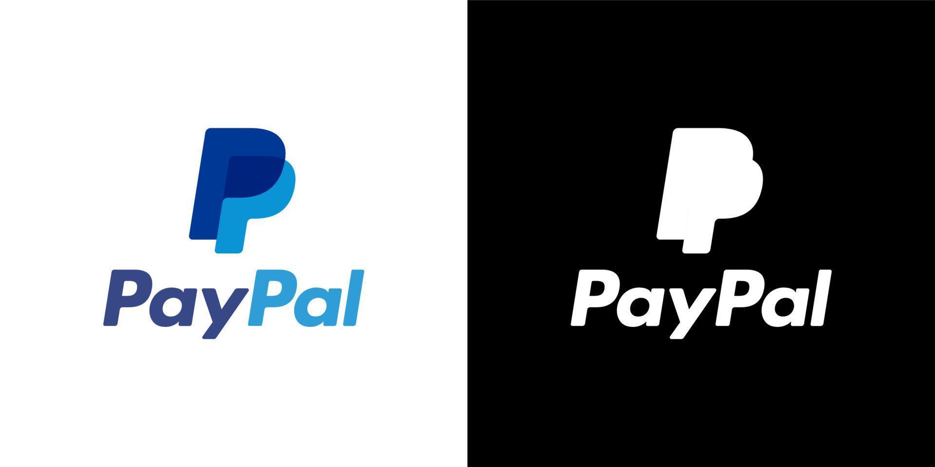 PayPal logo vector, PayPal logo vrij vector