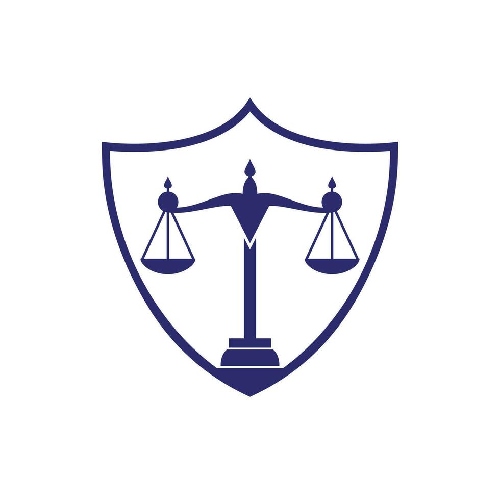 wet en advocaat logo ontwerp. wet firma en kantoor vector logo ontwerp.