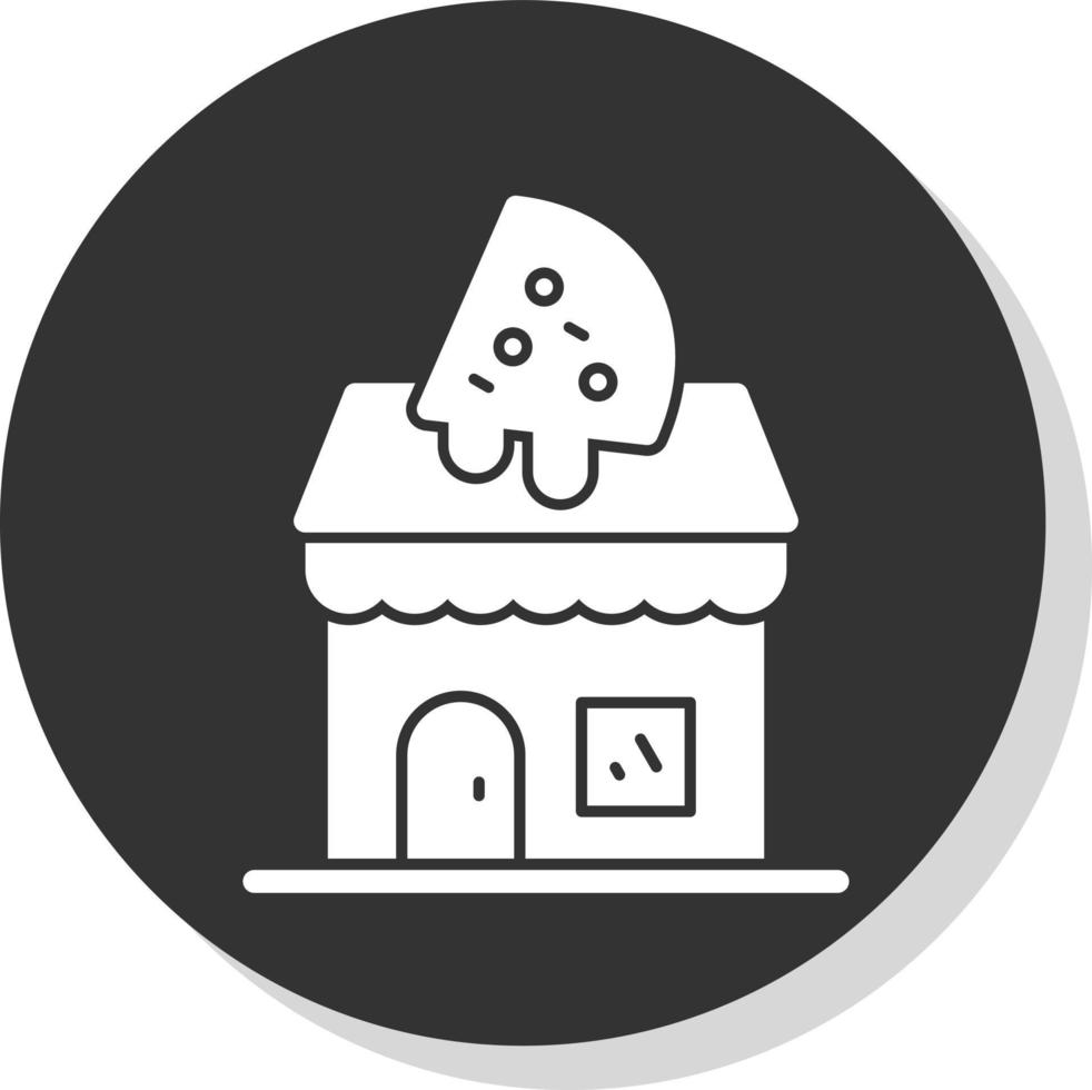 pizza winkel vector icoon ontwerp