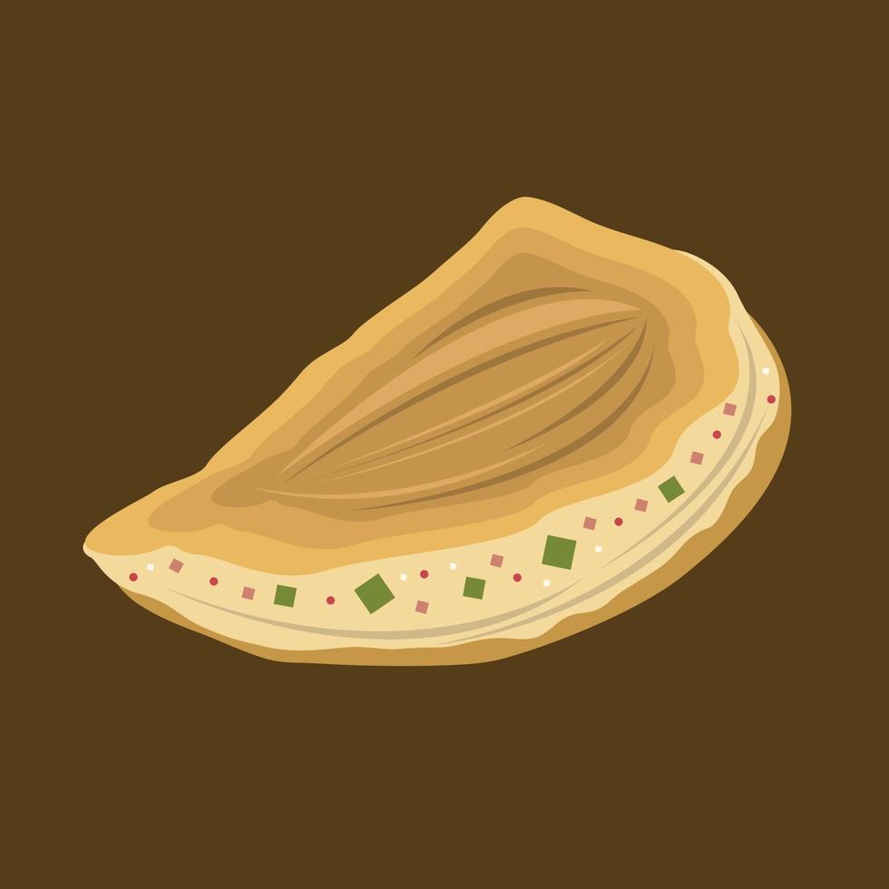 omelet gebakken ei vector illustratie voor grafisch ontwerp en decoratief element