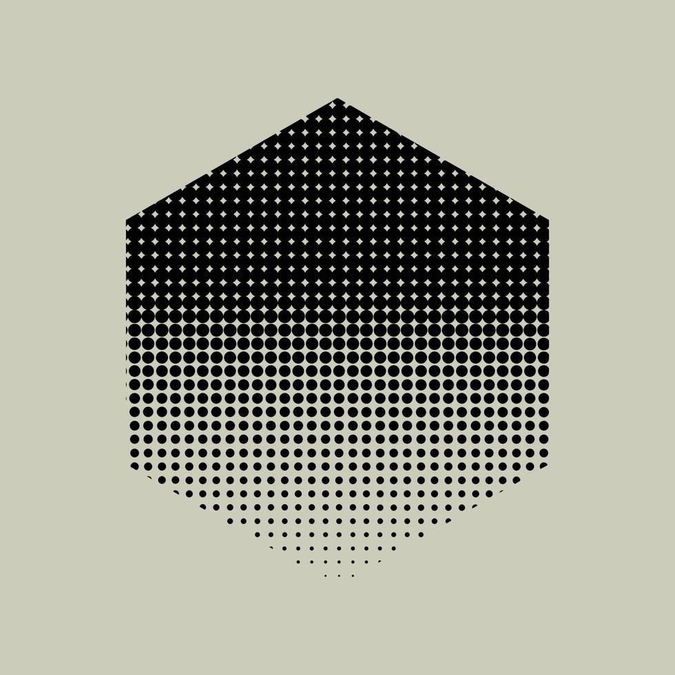 halftone wereldbol logo vector