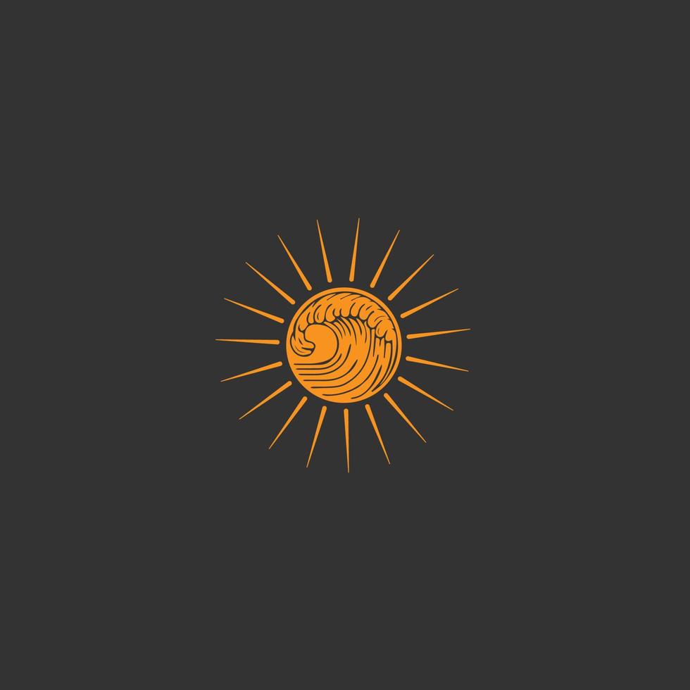 zon. zomer logo vector