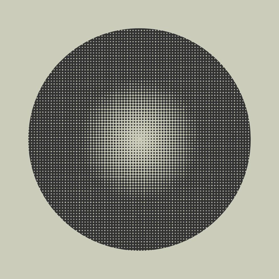 halftone wereldbol logo vector