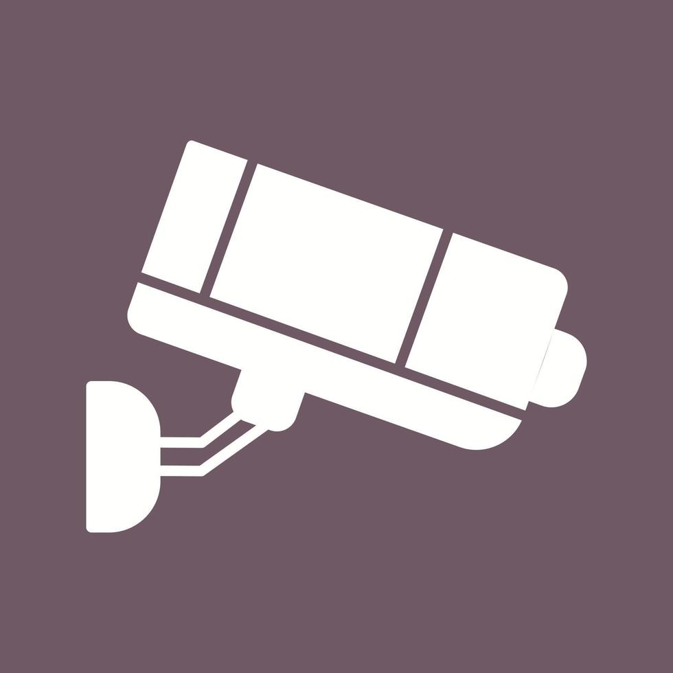 cctv camera vector pictogram