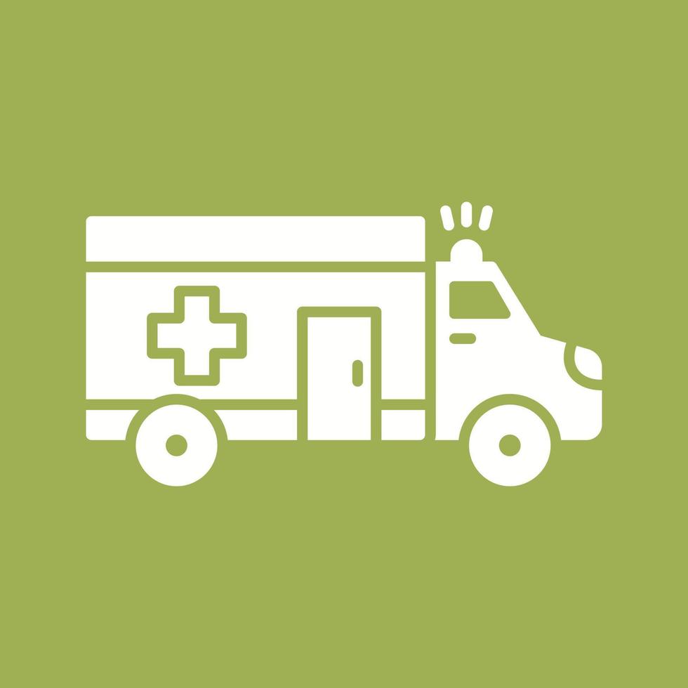 ambulance vector pictogram