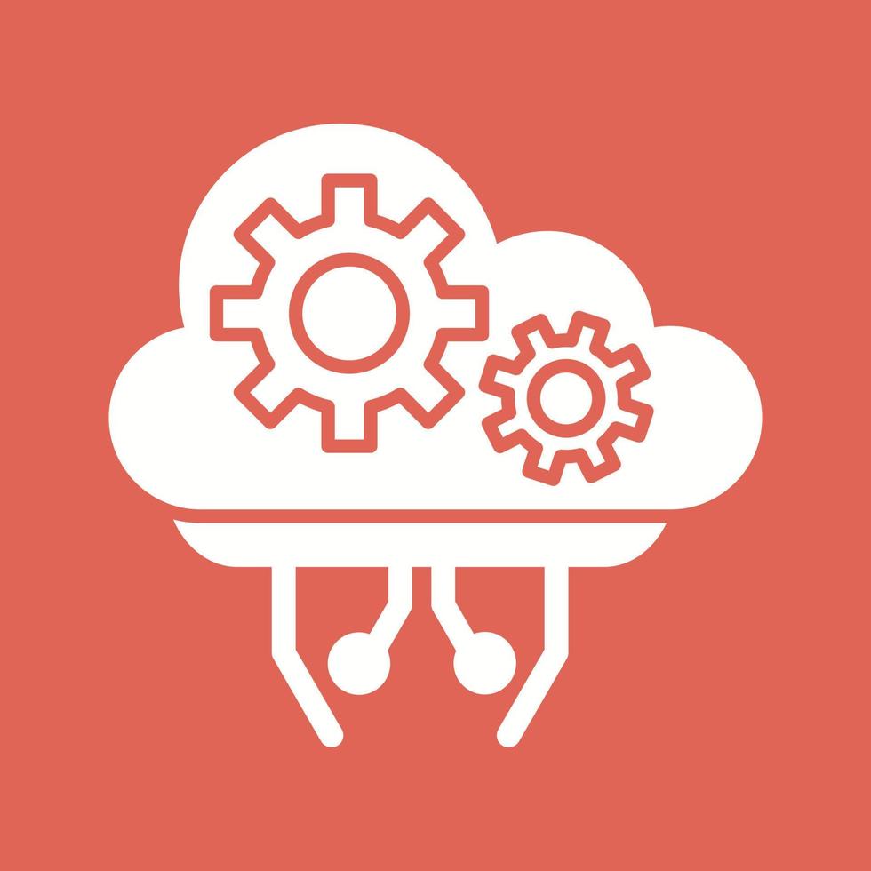 cloud computing vector icon