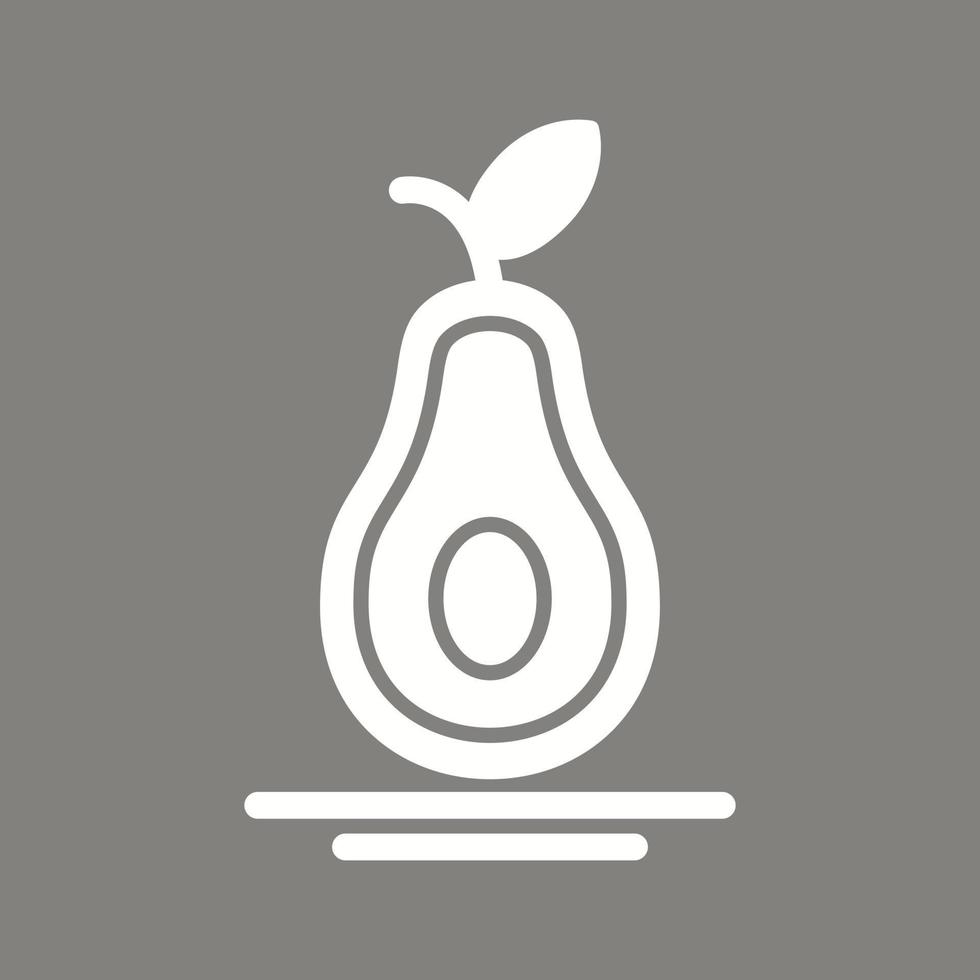 avocado vector icoon