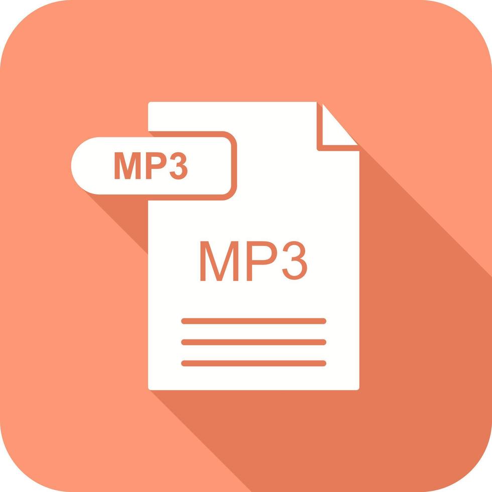 mp3 vector icoon