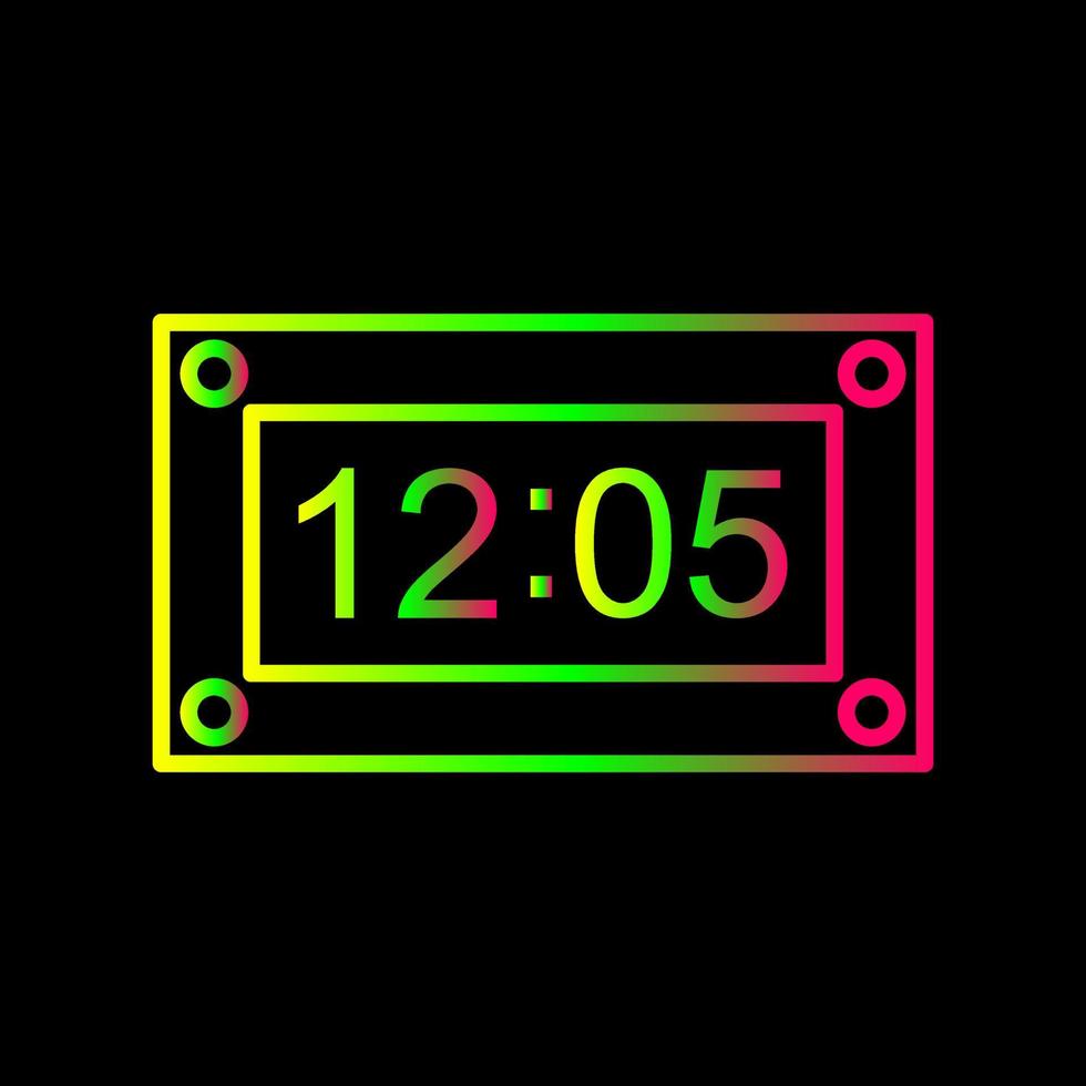 uniek timer vector icoon