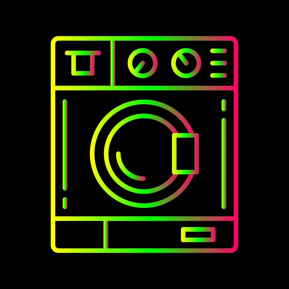 wasmachine vector pictogram