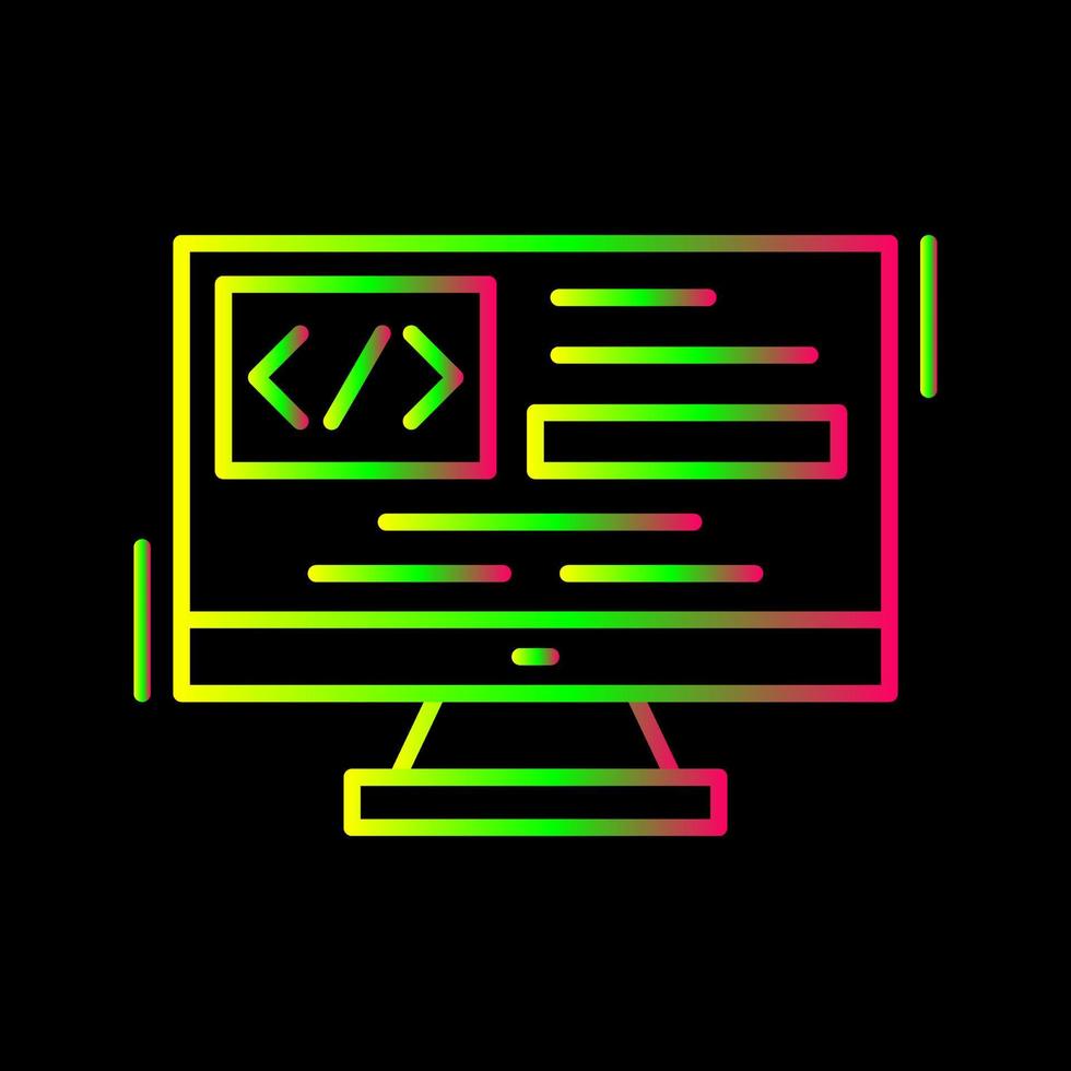 codering vector pictogram