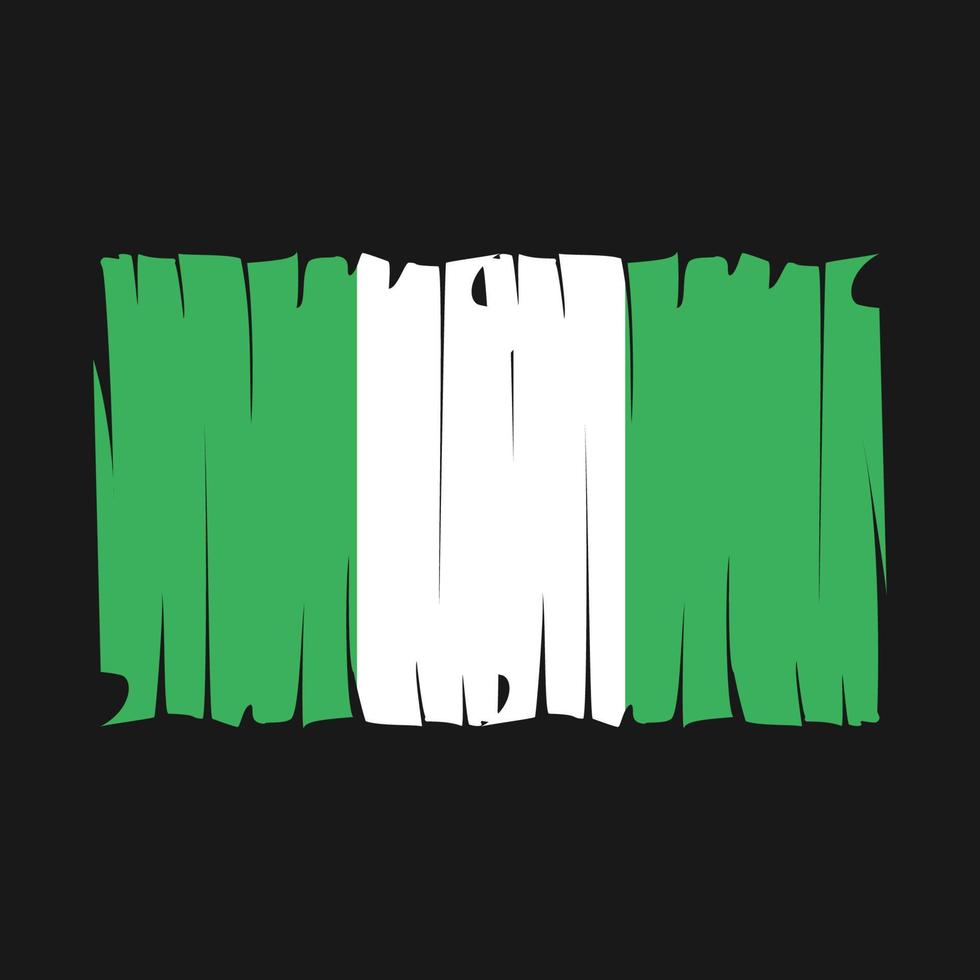 nigeria vlag vector