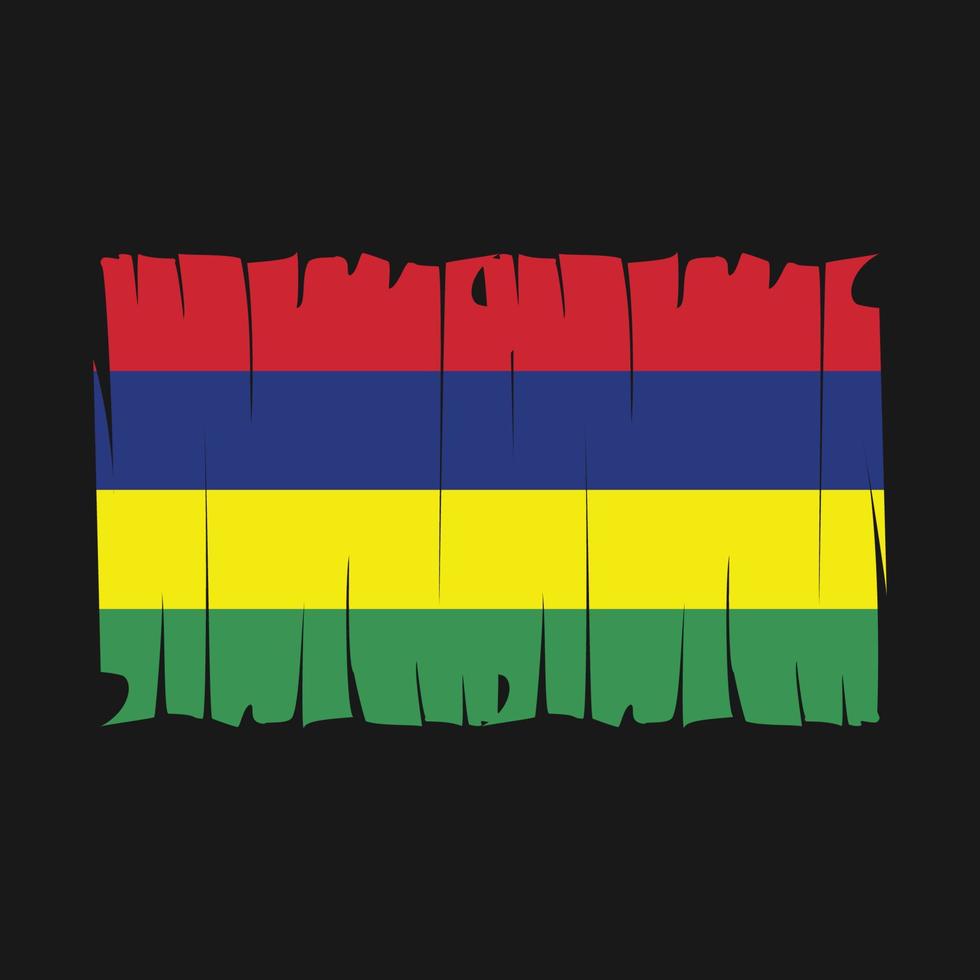 Mauritius vlag vector