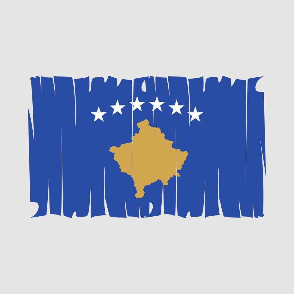 kosovo vlag vector