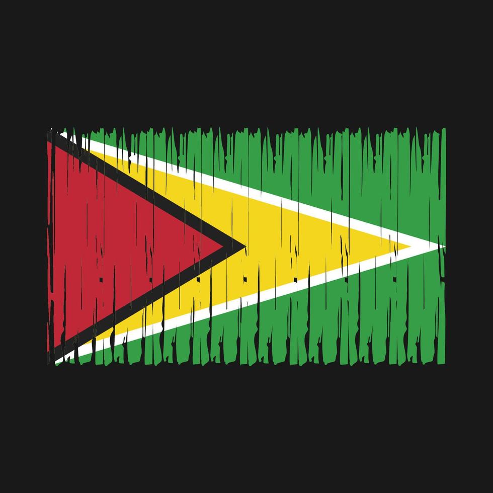 vlagborstel van Guyana vector