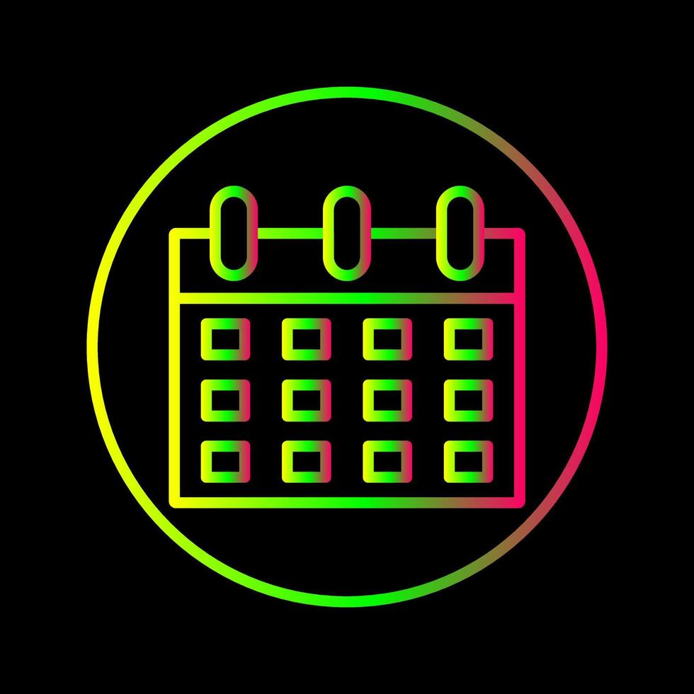 kalender vector pictogram