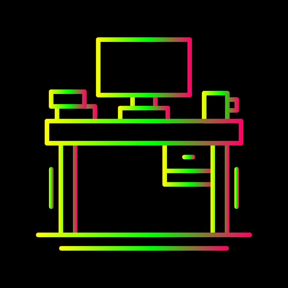 bureau vector pictogram