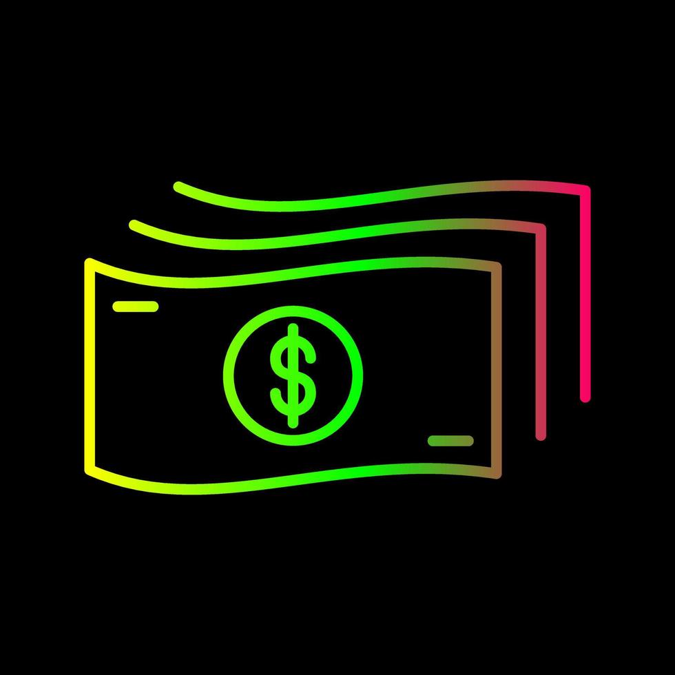 geld vector pictogram