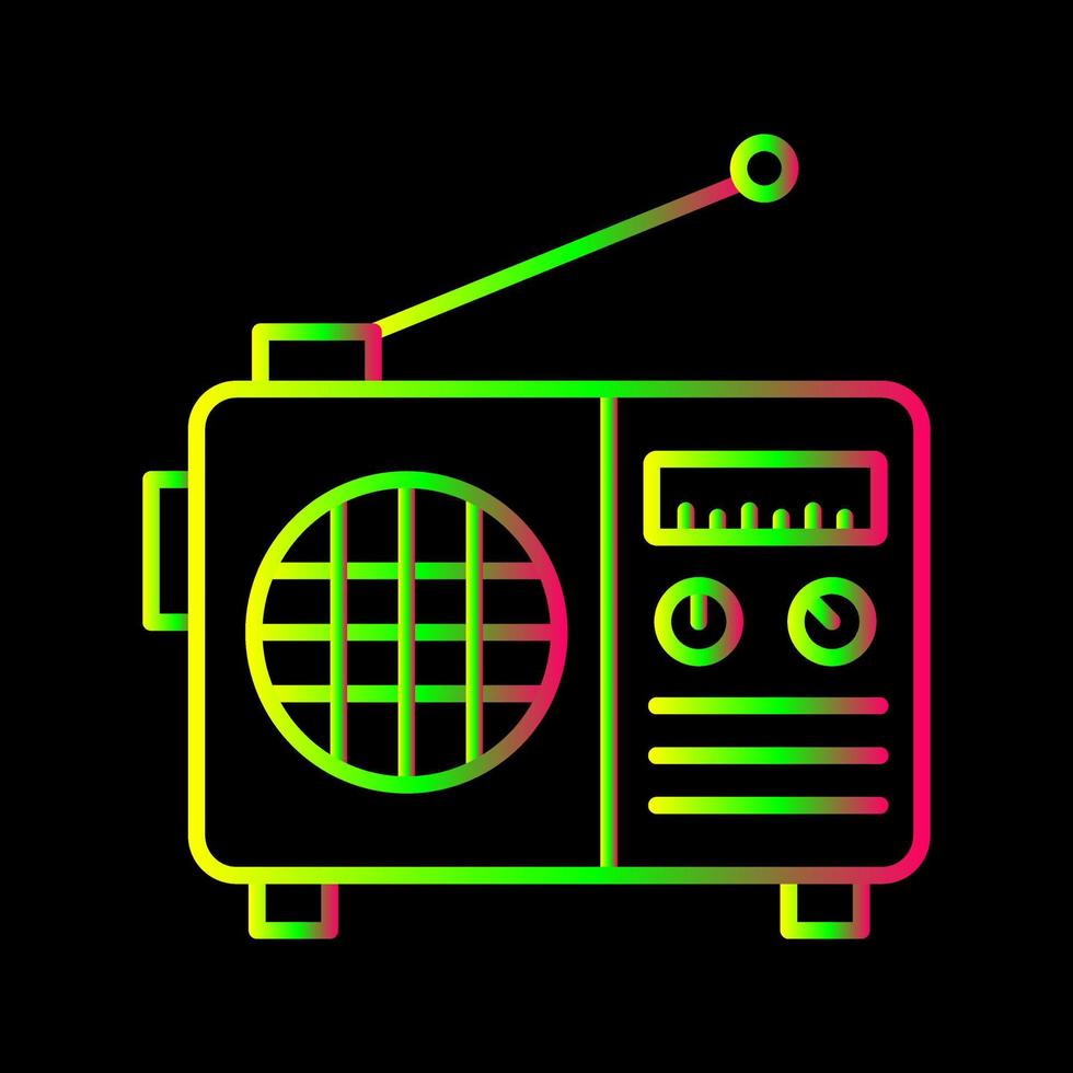 radio vector pictogram