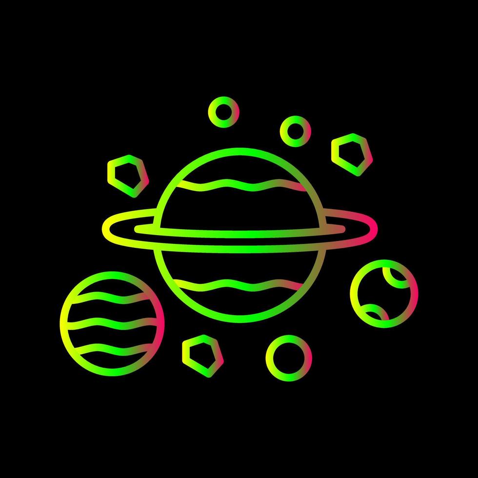 planeten vector icoon