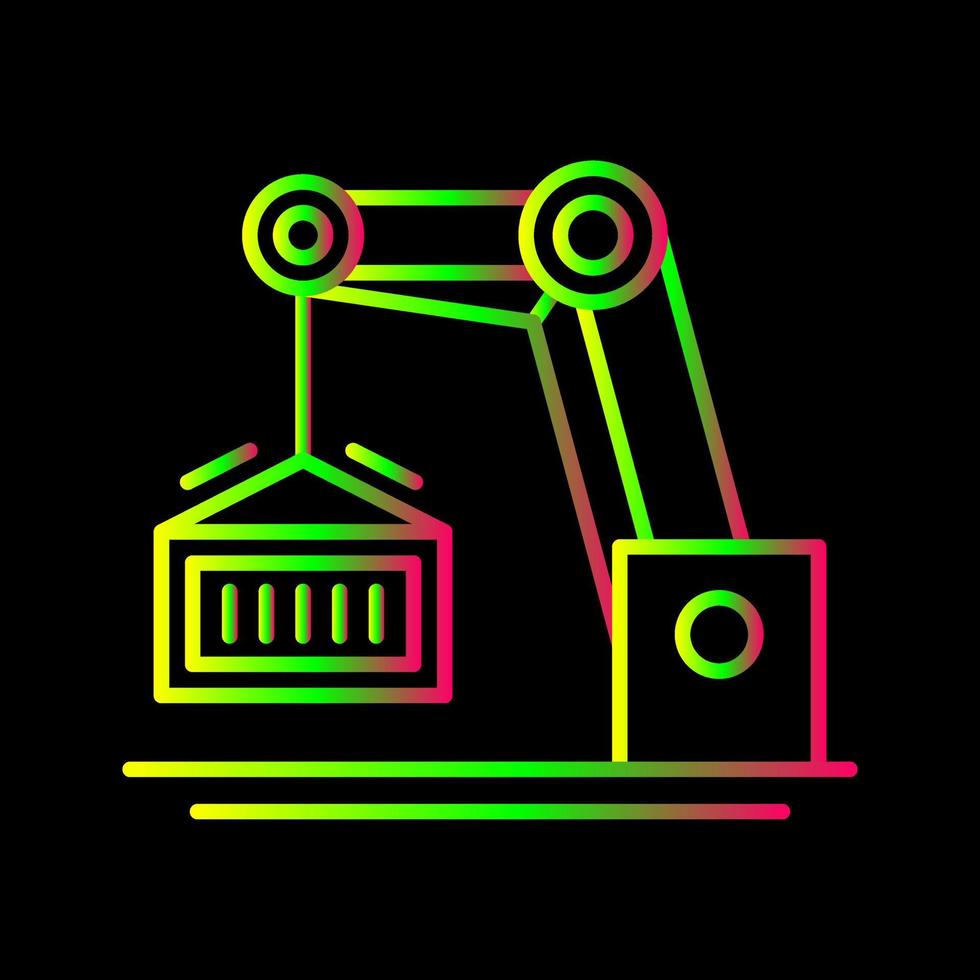 kraan vector pictogram