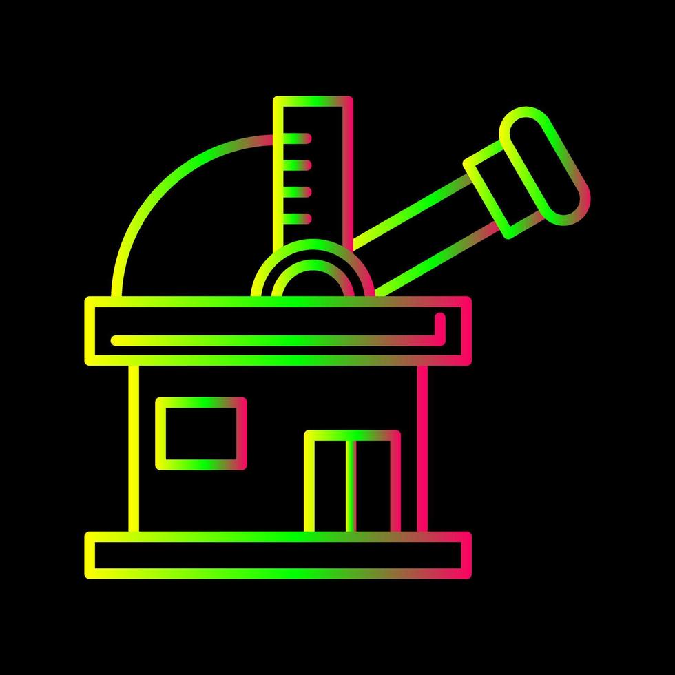 observatorium vector icoon