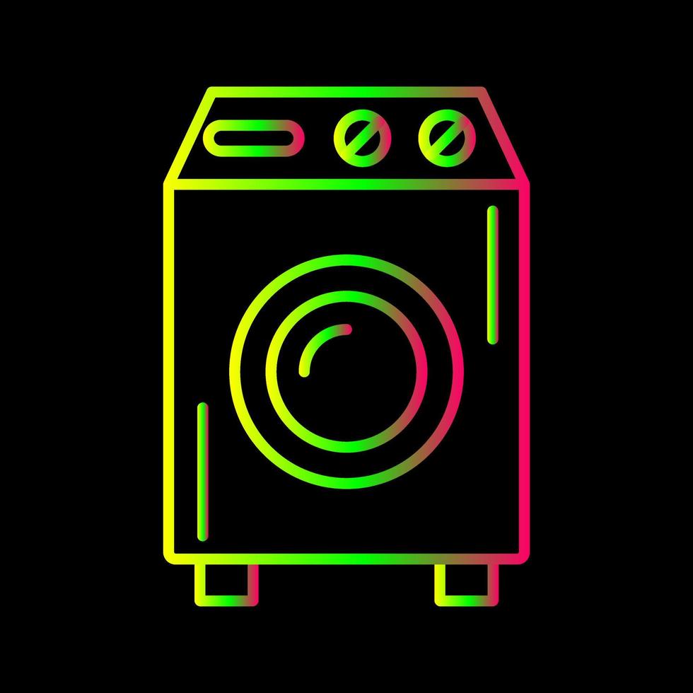 wasmachine vector pictogram