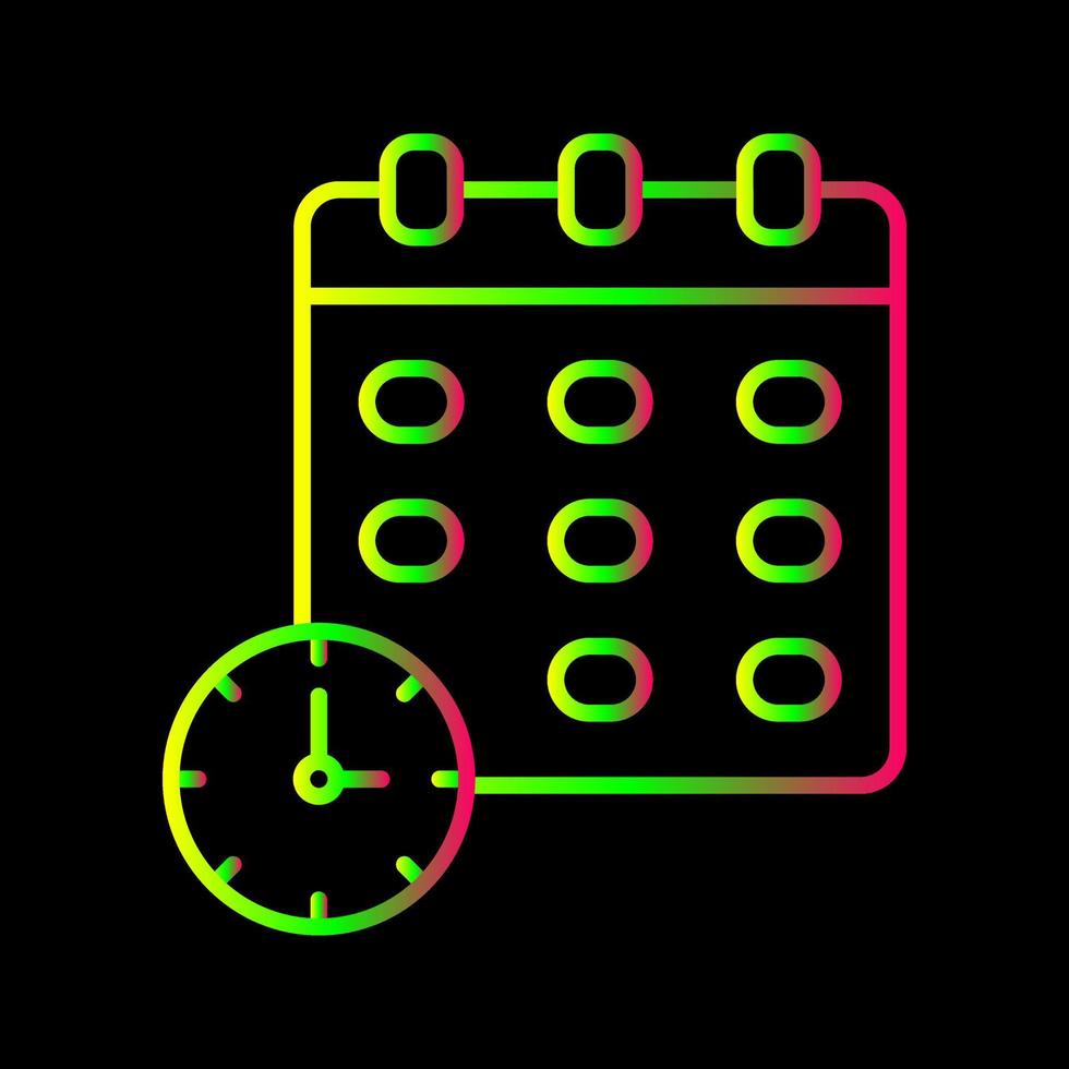 deadline vector pictogram