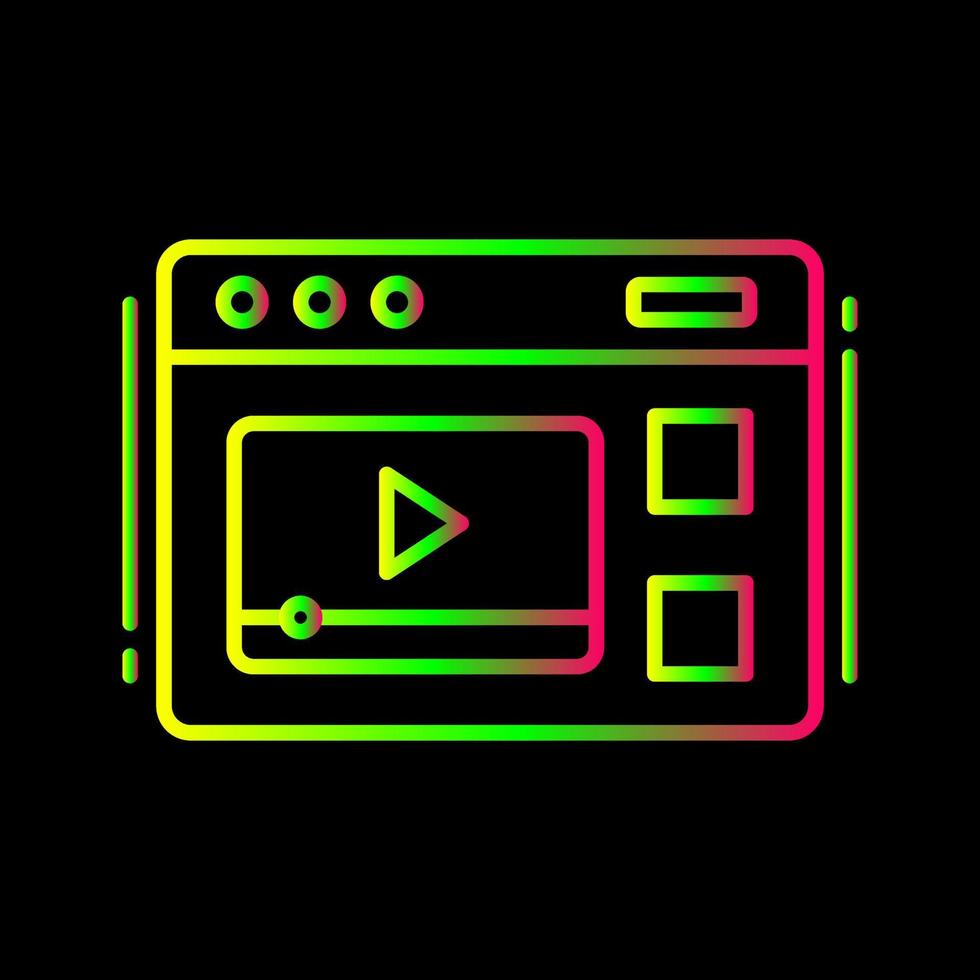 video vector icoon